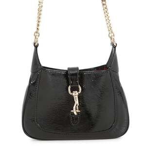 Gucci Jackie Chain Hobo Patent Mini #232323G21B